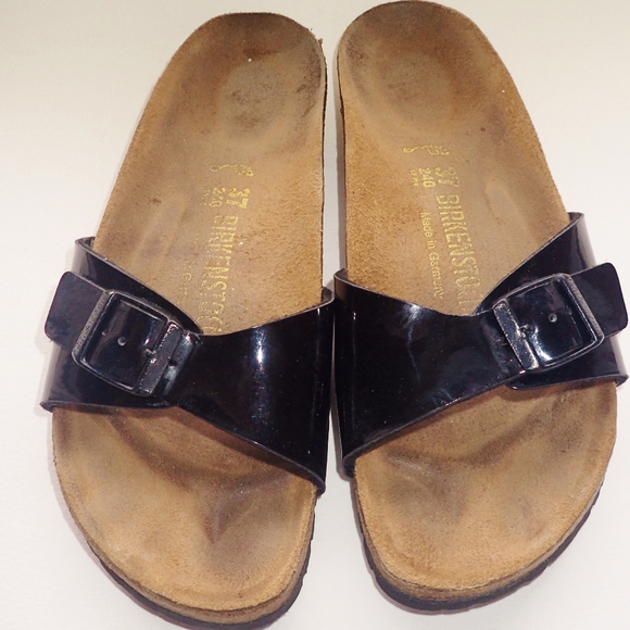 Birkenstock Shoes - Birkenstocks Madrid Patent Leather - EU 37 - US 7